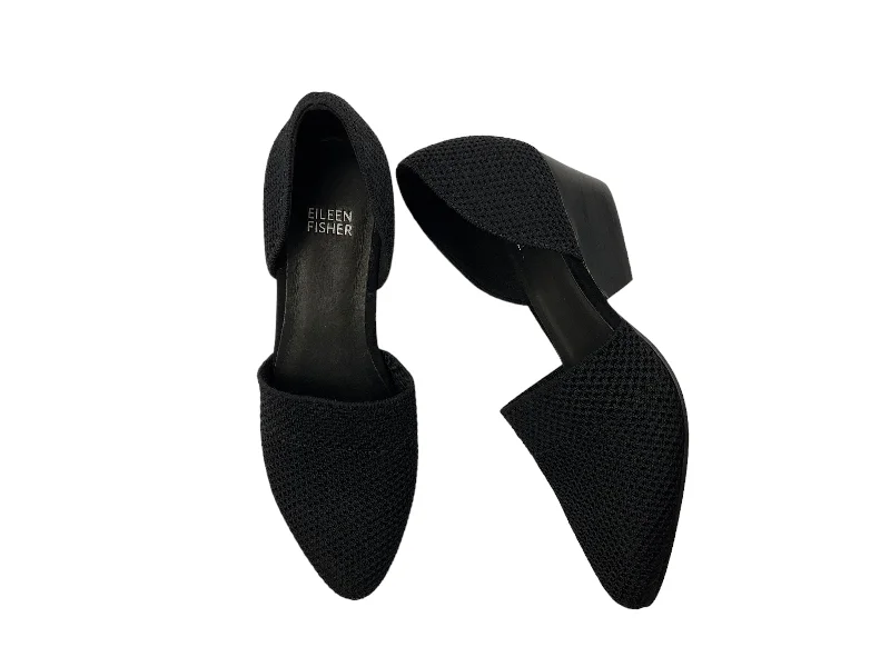 Elegant and refined women's shoe designsSandals Heels Block By Eileen Fisher In Black, Size: 7.5
