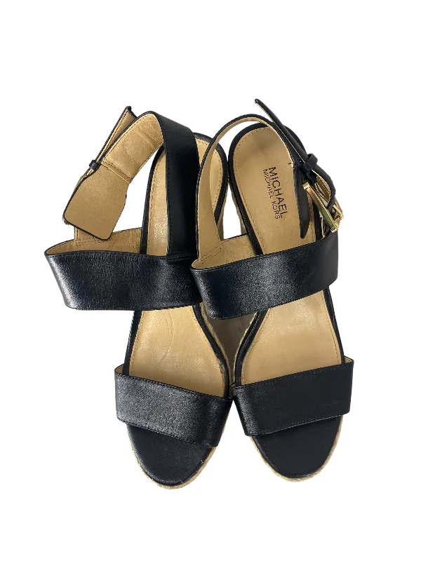 Chic and trendy women's shoe fashionsSandals Heels Wedge By Michael By Michael Kors In Black, Size: 7.5