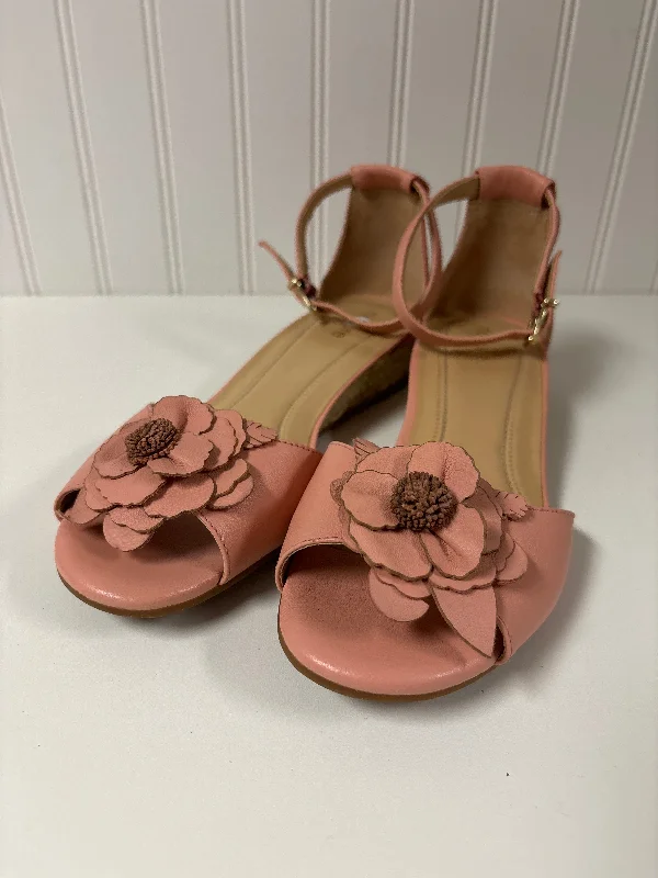 Chic and trendy women's shoe fashionsSandals Heels Wedge By Nurture In Pink, Size: 7.5