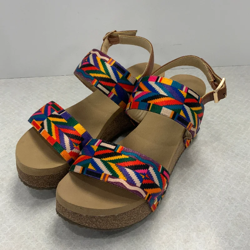 Chic and stylish women's shoes for fashion weekSandals Heels Wedge By Volatile In Brown, Size: 7
