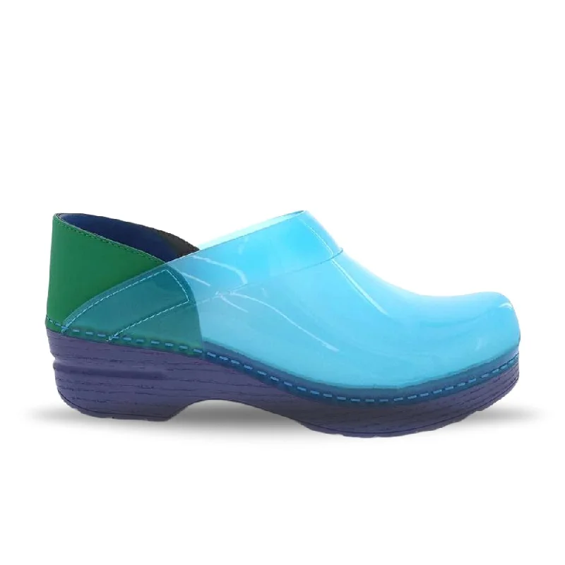 Durable and reliable women's shoesDansko Women's Professional Clog - Blue Translucent