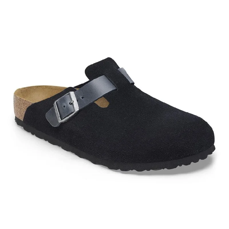 Chic and trendy women's shoe fashionsBirkenstock Boston Mixed Leather