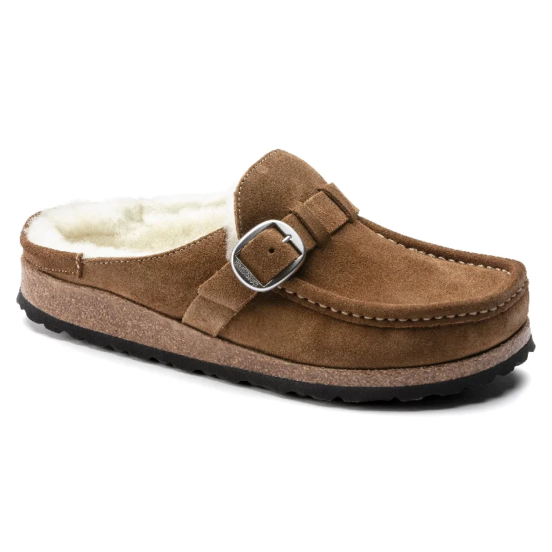 Elegant and sophisticated women's shoes for dinner datesBIRKENSTOCK BUCKLEY SHEARLING NARROW - FINAL SALE!