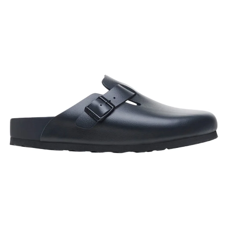 Elegant and classic women's shoes for bridal partiesBirkenstock Women's Boston Exquisite Black Leather