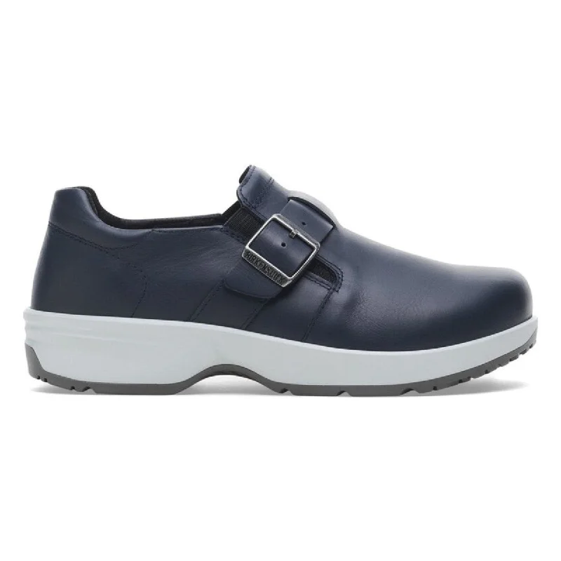 Feminine and dainty women's shoe designsBirkenstock Women's Caris Pro Navy Leather