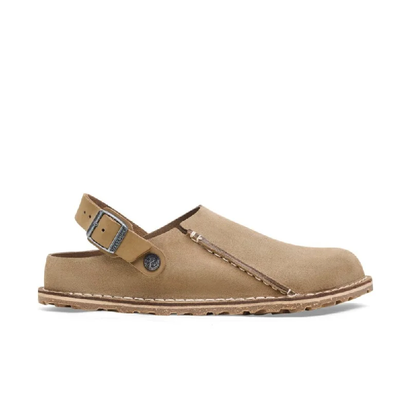 Bold and colorful women's shoes for making a statementBirkenstock Women's Lutry - Gray Taupe Suede