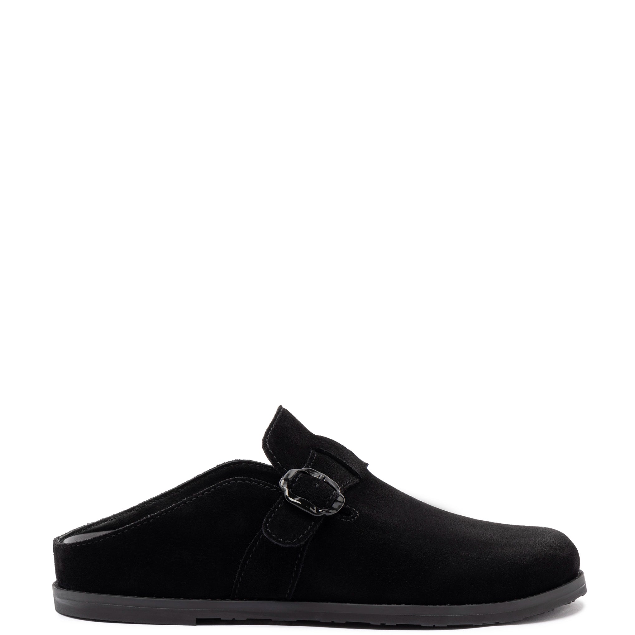 Comfy and stylish women's shoes for everyday comfortMilan Clog In Black Suede