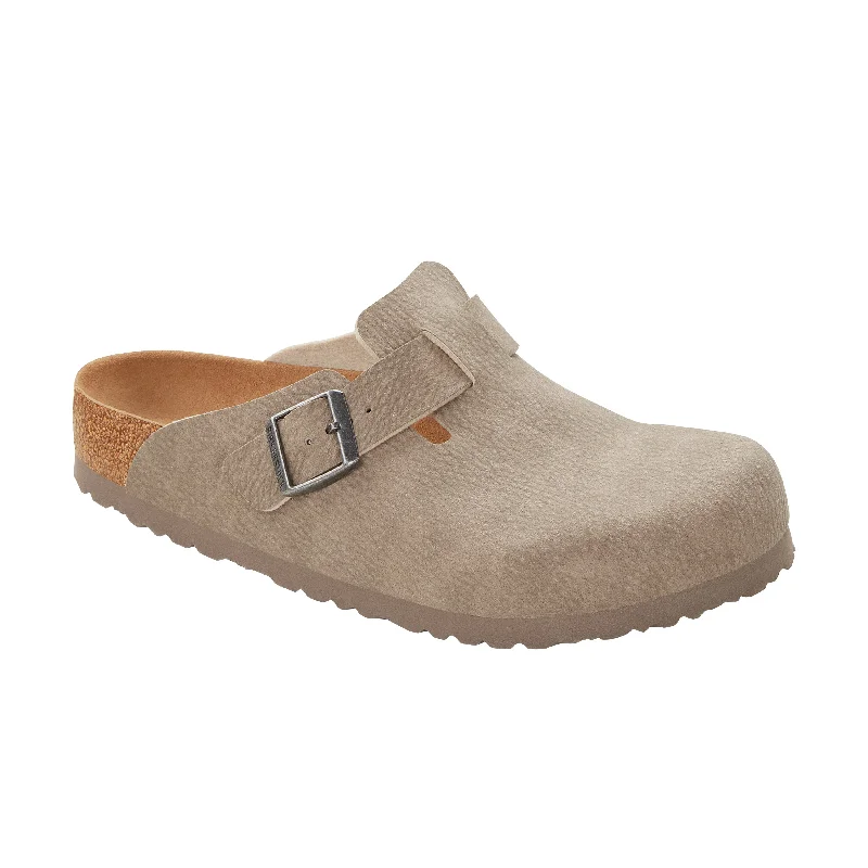 Effortlessly stylish women's shoe choicesBoston Desert Dust Vegan Grey Taupe BirkiBuc