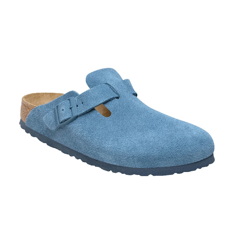 Comfortable and supportive women's shoes for all-day wearBoston SFB Elemental Blue Suede Leather Comfortable and supportive women's shoes for all-day wearBoston SFB Elemental Blue Suede Leather