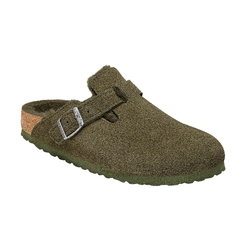 Classic and timeless women's footwear choicesBoston Shearling Thyme Suede Leather/Shearling Classic and timeless women's footwear choicesBoston Shearling Thyme Suede Leather/Shearling