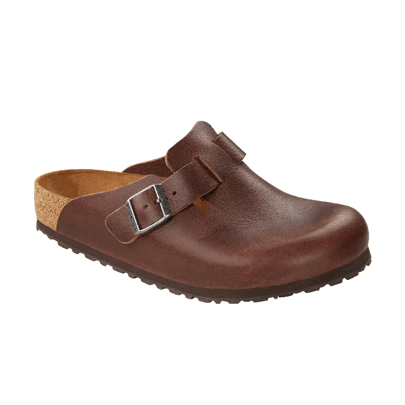 Flattering and figure-hugging women's footwearBoston Vintage Wood Roast Natural Leather