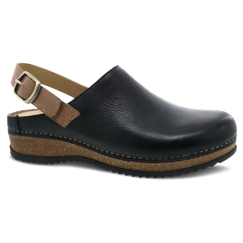 Chic and stylish women's shoes that complement every outfit and occasioDansko Merrin Black Waxy Milled Mule (Women's)
