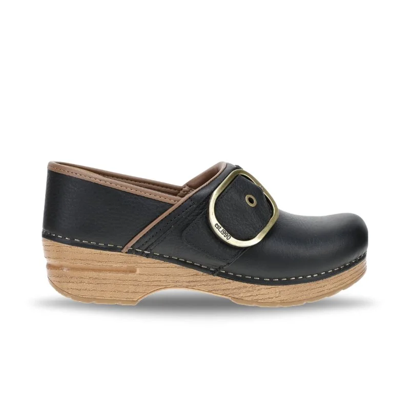 Chic and minimalist women's footwear trendsDansko Women's Pearson - Black Tumbled
