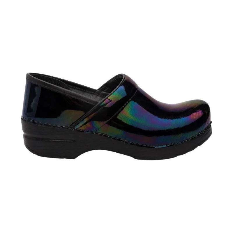 Versatile and elegant women's shoes for any outfitDansko Women's Professional Clog - Petrol Patent