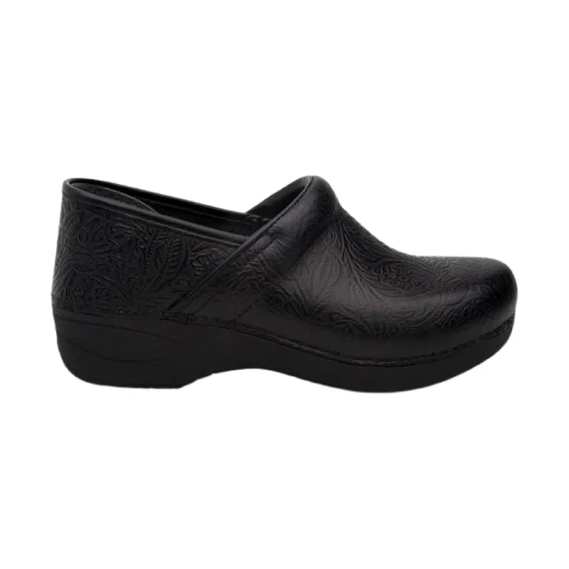 Comfy casual women's shoes for everyday wearDansko Women's XP 2.0 - Black Floral Tooled Comfy casual women's shoes for everyday wearDansko Women's XP 2.0 - Black Floral Tooled