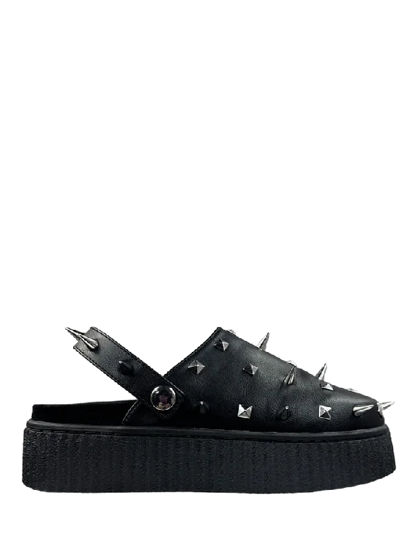 Fashion-forward and trendy women's shoe stylesGRAVE SPIKE - BLACK/SILVER