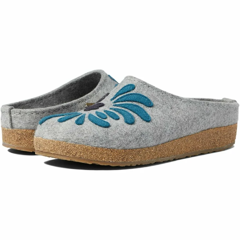 Chic and stylish women's shoes for garden partiesHaflinger Blooming Wool Clogs