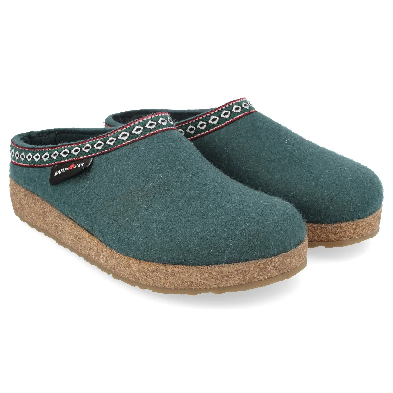 Practical and functional women's footwear solutionsHAFLINGER GZ WOOL CLOG