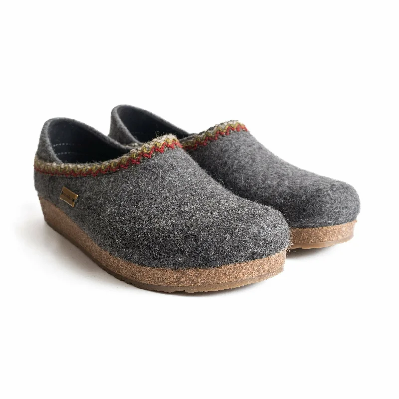 Bold and statement-making women's shoes for the bold and beautifulHaflinger Womens GZH Zig Zag Wool Clogs