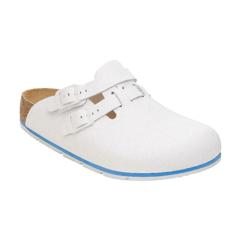 Versatile and stylish women's shoes for all occasions and seasonsKay Pro White PU Coated Natural Leather