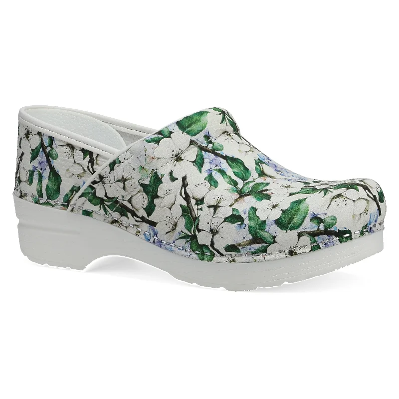 Comfy casual women's shoes for everyday wearProfessional White Blossom Leather