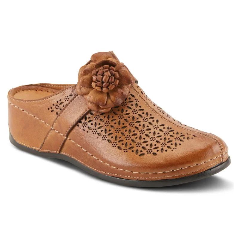 Chic and stylish women's shoes for summerSpring Step Lilybean Camel Leather Clog (Women's)