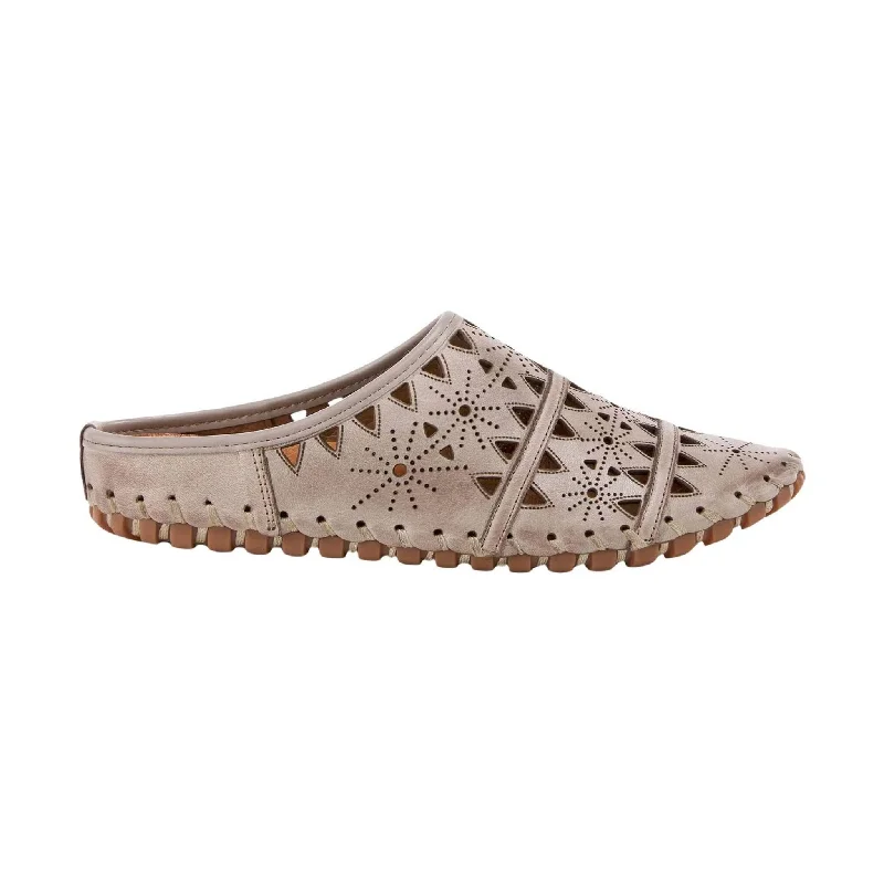 Luxurious and opulent women's shoe optionsSpring Step Women's Fusalide Slip On Clog Shoes - Grey