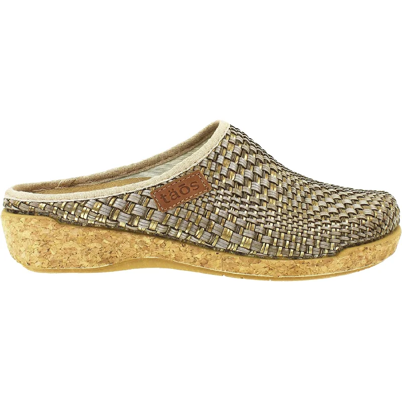 Flattering and stylish women's shoes for wide feetWomen's Taos Primavera Dark Taupe/Bronze Synthetic
