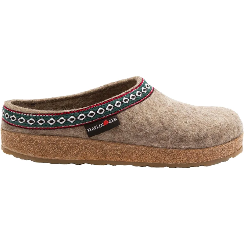 Bold and unique women's shoes for fashion-forward individualsUnisex Haflinger GZ Earth Wool