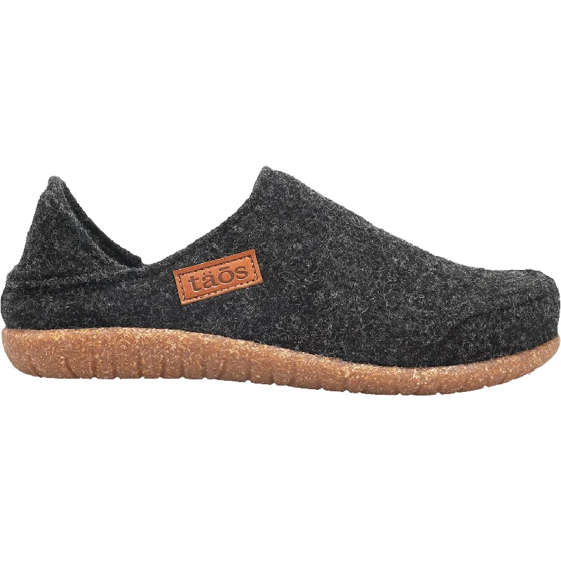 Warm and cozy women's shoes for winterUnisex Taos Convertawool Black Wool