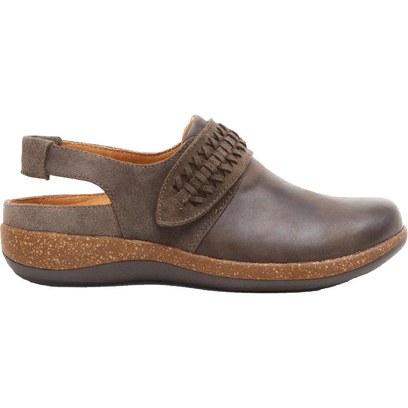 Classy and elegant women's shoes for formal eventsWomen's Aetrex Leni Iron Leather/Nubuck