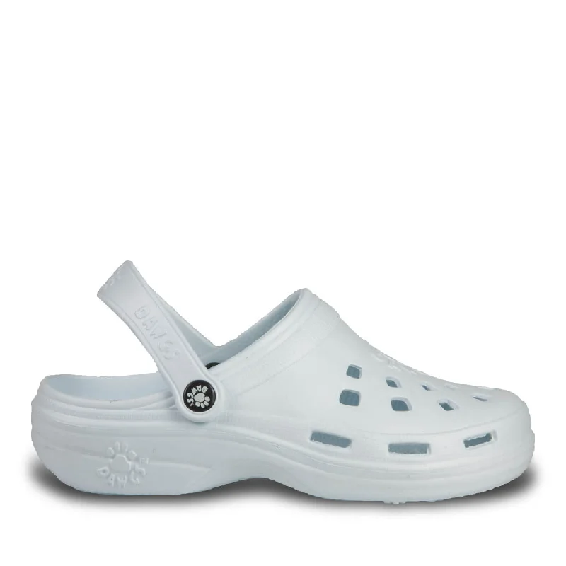 Chic and stylish women's shoes for cocktail partiesWomen's Beach Dawgs Clogs - Baby Blue Chic and stylish women's shoes for cocktail partiesWomen's Beach Dawgs Clogs - Baby Blue