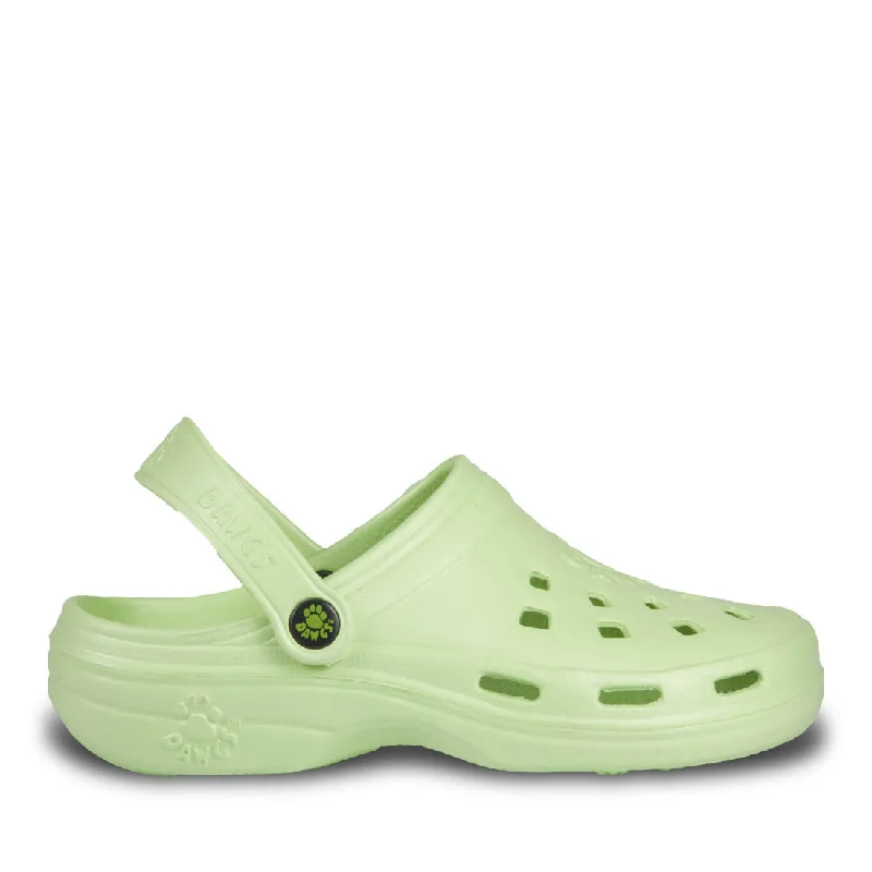 Chic and stylish women's shoes for graduation ceremoniesWomen's Beach Dawgs Clogs - Lime Green