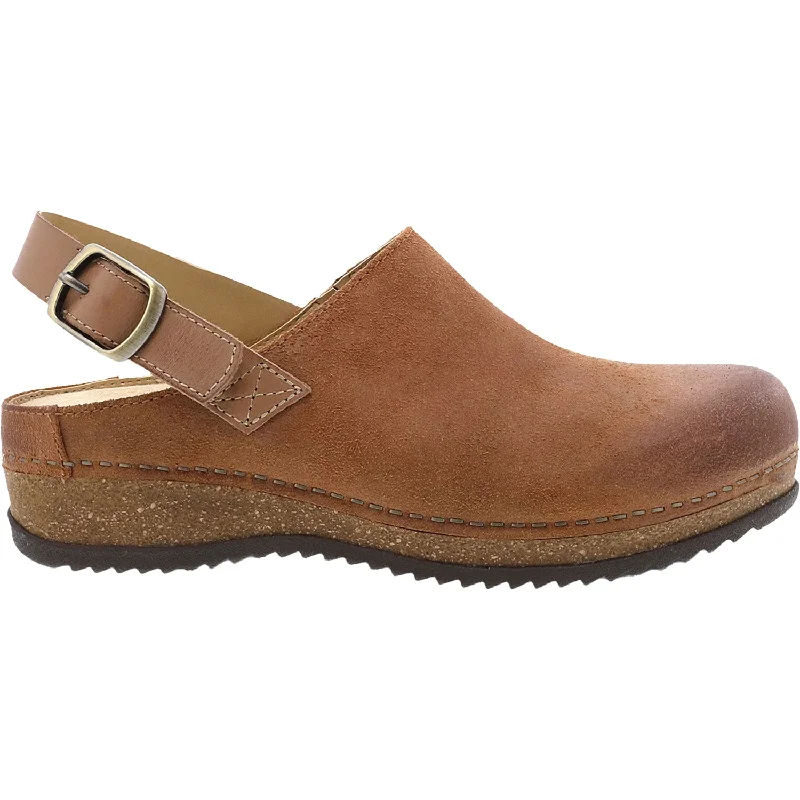Feminine and romantic women's shoe designsWomen's Dansko Merrin Tan Burnished Suede