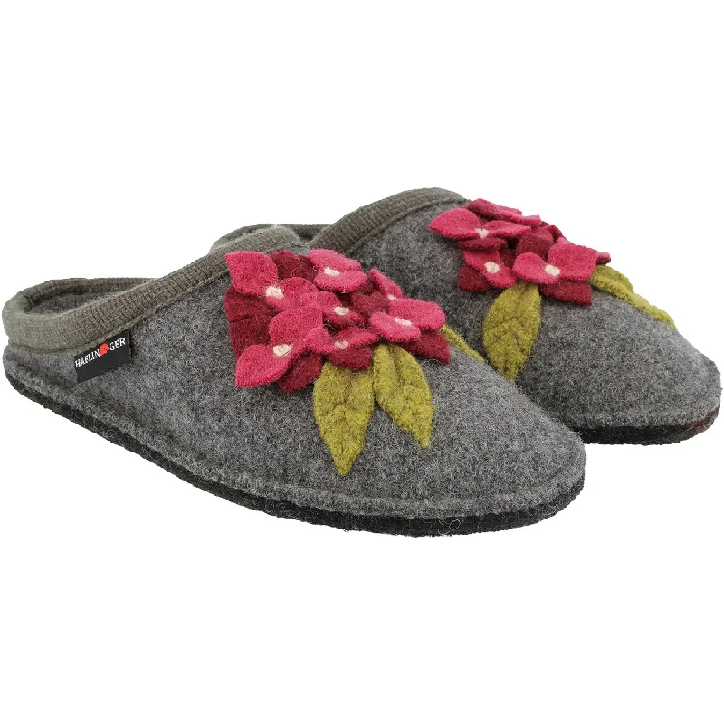 Elegant and classic women's shoes for bridal partiesWomen's Haflinger Hortensia Grey Wool
