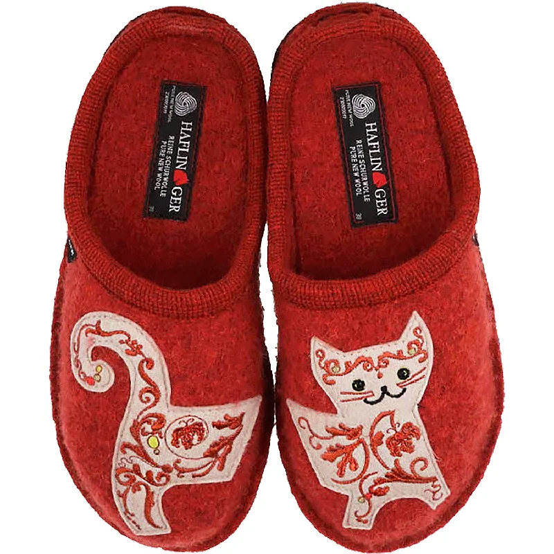 Comfy and casual women's shoes for the weekendWomen's Haflinger Lizzy Terra Cotta Wool