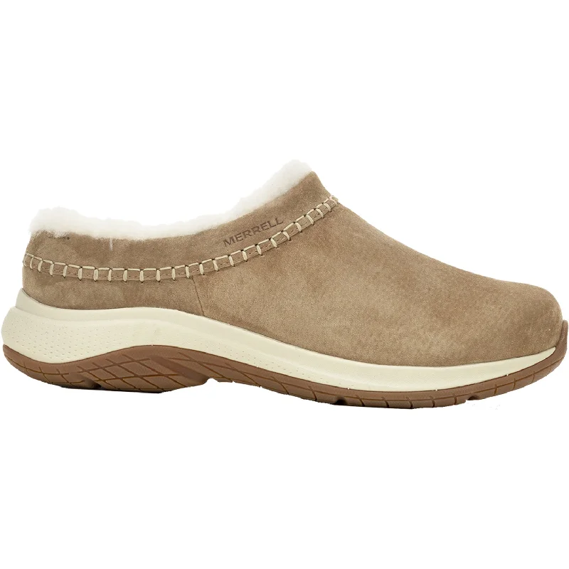 Stylish and supportive women's shoes for high archesWomen's Merrell Encore Ice 5 Camel Suede