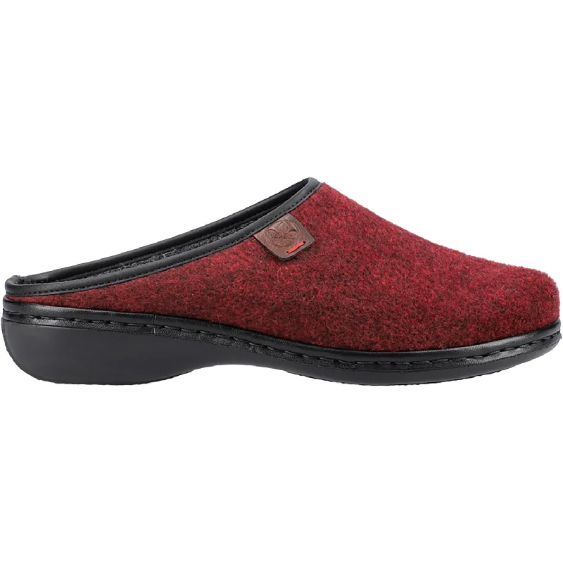 Versatile and elegant women's shoes for any outfitWomen's Rieker 659A4-35 Regina A4 Bordeaux/Brown Felt