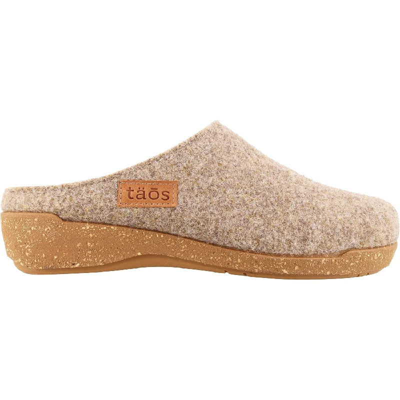 Stunning and eye-catching women's footwearWomen's Taos Woollery Warm Sand Wool
