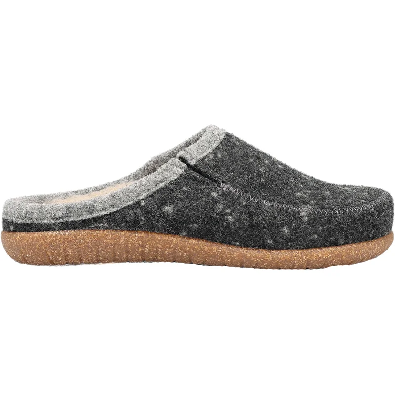 Chic and sophisticated women's footwear for workWomen's Taos Wooltastic Charcoal Wool