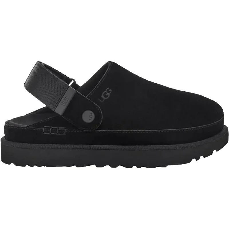 Chic and stylish women's shoes for graduation ceremoniesWomen's UGG Goldenstar Clog Black Suede Chic and stylish women's shoes for graduation ceremoniesWomen's UGG Goldenstar Clog Black Suede