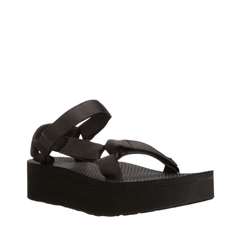 Luxurious and opulent women's shoe optionsWomen's Shoes Teva FLATFORM UNIVERSAL Strappy Sandals 1008844 BLACK