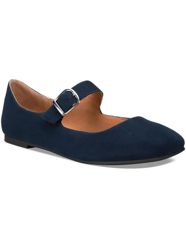 Chic and minimalist women's footwear trendsAdiaa Womens Microsuede Memory Foam Mary Janes