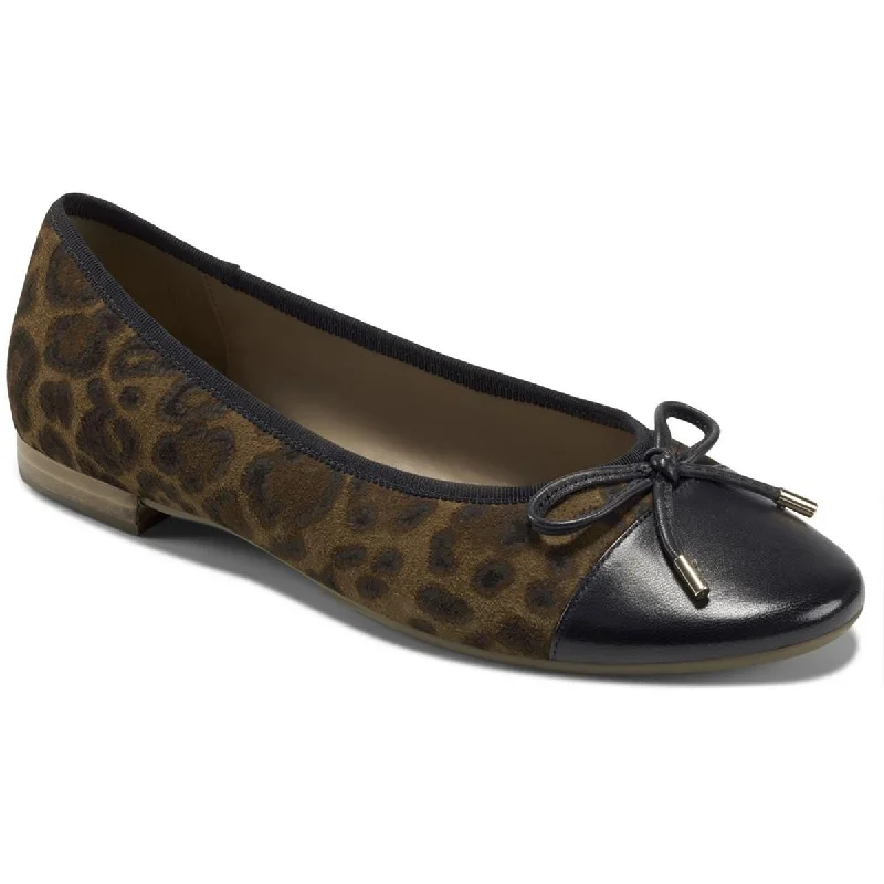 Practical and stylish women's shoes for travelAerosoles Womens Leather Flat Ballet Flats