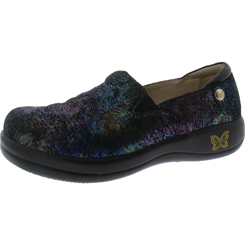 Practical and stylish women's shoes for travelAlegria Womens KEL Patent Slip On Slip-On Sneakers