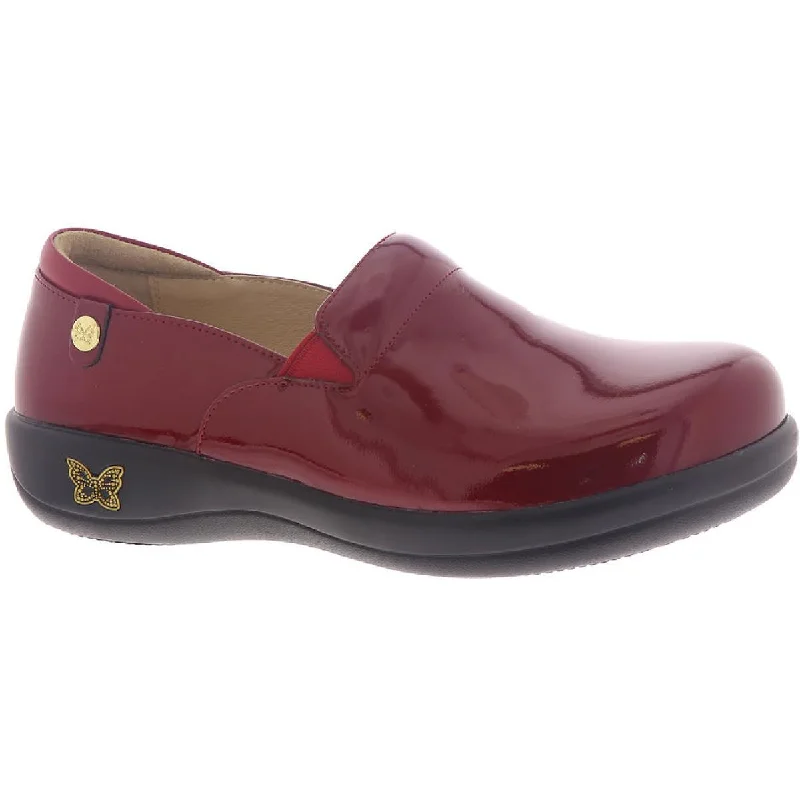 Durable and stylish women's shoes for outdoor activitiesAlegria Womens KEL7844 Leather Slip On Clogs