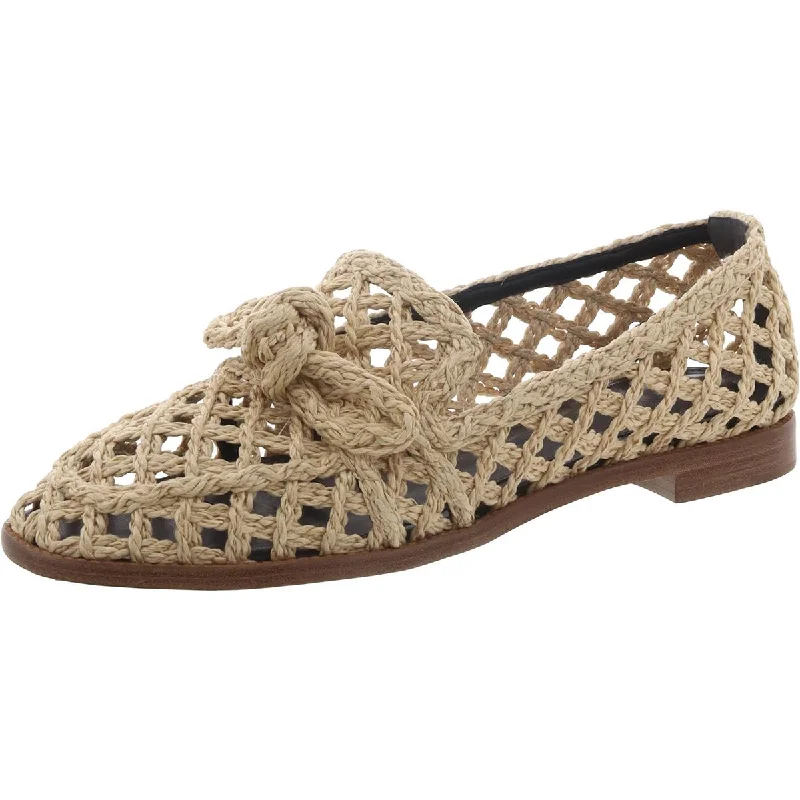 Classy and elegant women's shoes for formal eventsAlexandre Birman Womens Woven Eyelet Flat Shoes