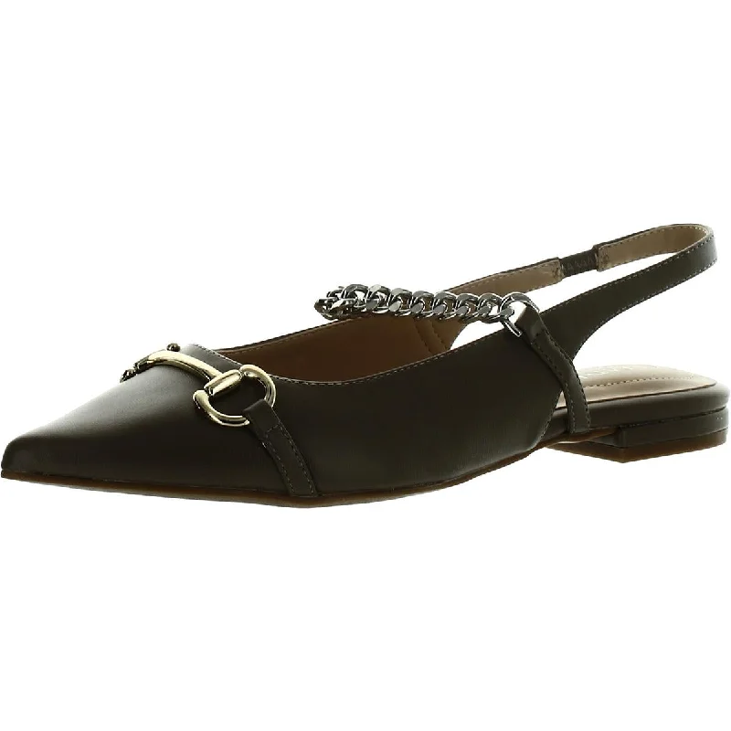 Practical and functional women's footwear solutionsAlfani Womens Raquele Embellished Padded Insole Slingbacks