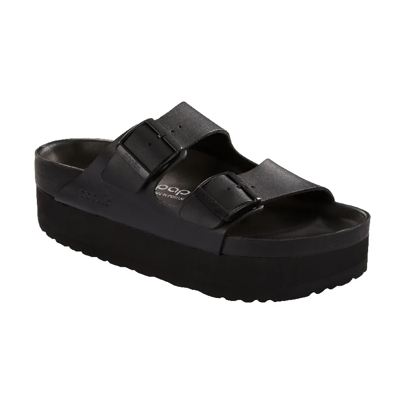 Stunning and eye-catching women's footwearArizona Exquisite Platform Black Natural Leather Stunning and eye-catching women's footwearArizona Exquisite Platform Black Natural Leather