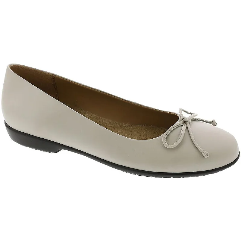 Stylish and supportive women's shoes for high archesArray Womens Farrah Leather Bow Ballet Flats Stylish and supportive women's shoes for high archesArray Womens Farrah Leather Bow Ballet Flats